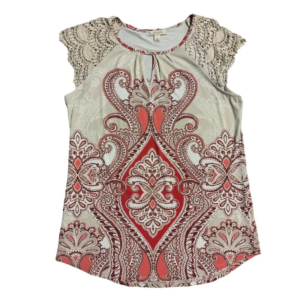 CB Boho Tunic Top SZ Small